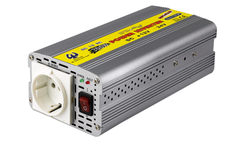 Vekselretter 12-230 V, 300 W