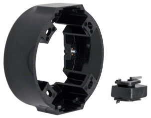 Hager serie 1930 forhøyningsramme énveis, plast