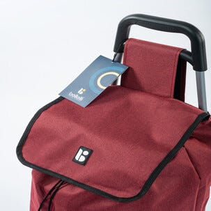 Dramatenväska shoppingvagn hopfällbar, 40 l