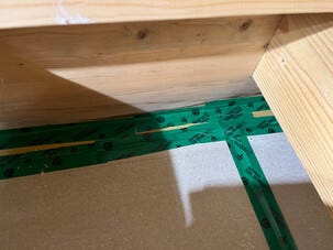Stokvis Stokseal tetningstape, grønn, 50 mm x 25 m