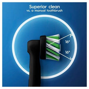 Oral-B Cross Action Harjaspää 5 kpl, musta