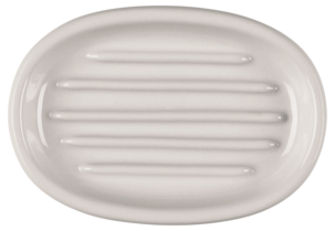 Tvålkopp i stengods, beige