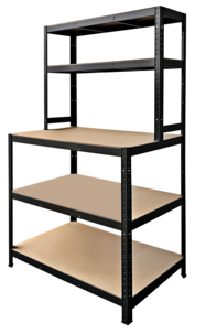 Säilytyshylly ja työtaso, 100 x 30 x 180 cm