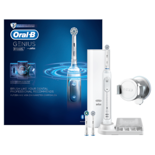 Oral-B Genius 8100S White eltannbørste