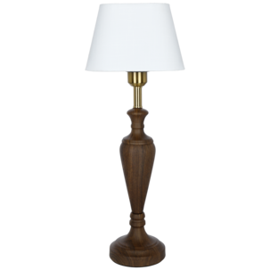 Lampfot Emil, trä, 47,5 cm, E27