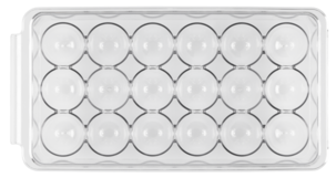 Eggholder til kjøleskap, 18 egg