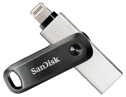 USB-minne for iPhone/iPad, Sandisk iXpand Flash Drive Go