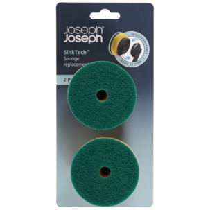 Joseph Joseph SinkTech diskborste refill, 2-pack