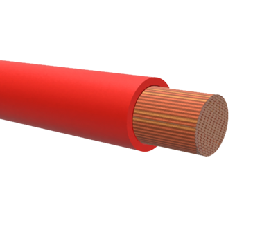 Nelco batterikabel RK 35 mm² rød, 2 meter