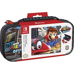 Nintendo Switch Deluxe, reisefutteral, Super Mario Odyssey