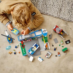 LEGO City Polisstation 60316, från 6 år