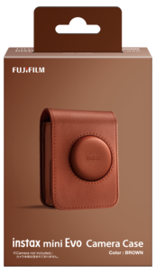 Instax Mini Evo Case kamerafodral konstläder, brun