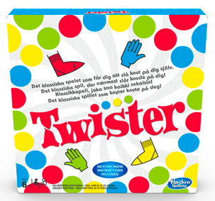 Twister spel Hasbro, från 6 år