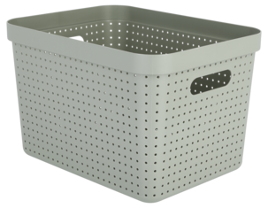Förvaringskorg Neat grön, återvunnen plast
