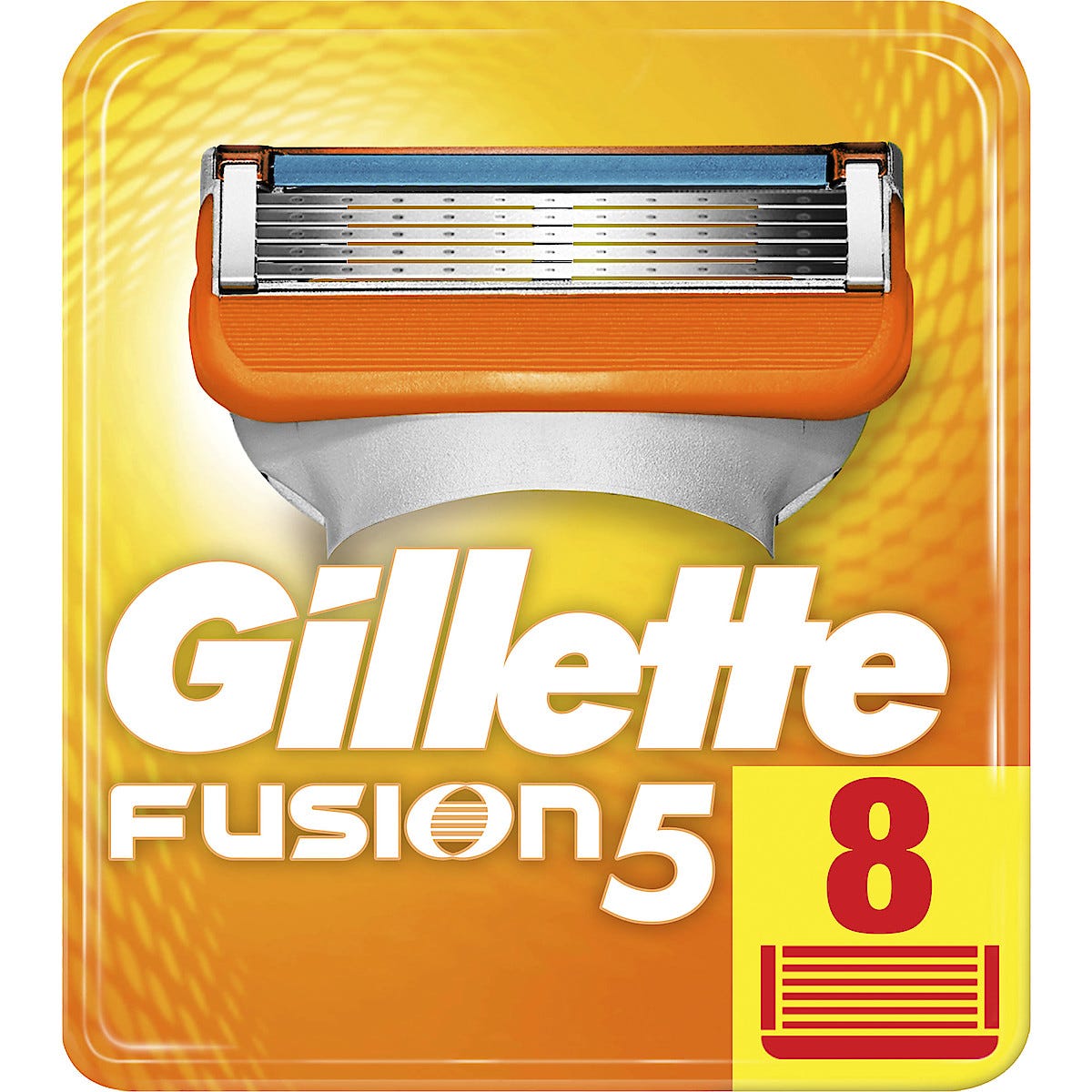 Gillette Fusion barberblader, 8-pack | Clas Ohlson