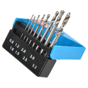 Cocraft borrsats trä och metall 0,8-3,2 mm, 8 delar