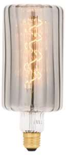 Rökfärgad lampa E27 dimbar LED Smokey