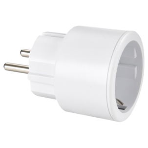 Batteridriven rörelsevakt och eluttag, inomhus