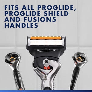 Gillette Fusion5 ProGlide Partaterä 4 kpl