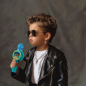 Karaokemikrofon barn, med Bluetooth-högtalare, från 3 år