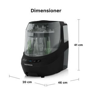 Baby Brezza Bottle Washer Pro flaskevasker, sterilisator og tørker