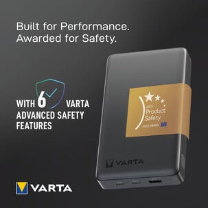 Varta speed powerbank 20000 mAh, 65W, snabbladdare