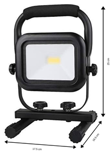 LED-strålkastare 15 W, 1270 lm