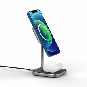 Xqisit MagSafe ladestasjon for iPhone og AirPods