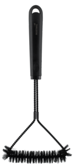 Mustang grillborste, rengöringsborste svart, 39 cm