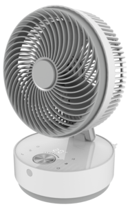 Bordvifte med timer 24 cm, sammenleggbar