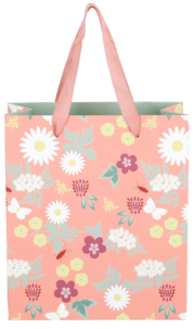 Presentpåse Blomster