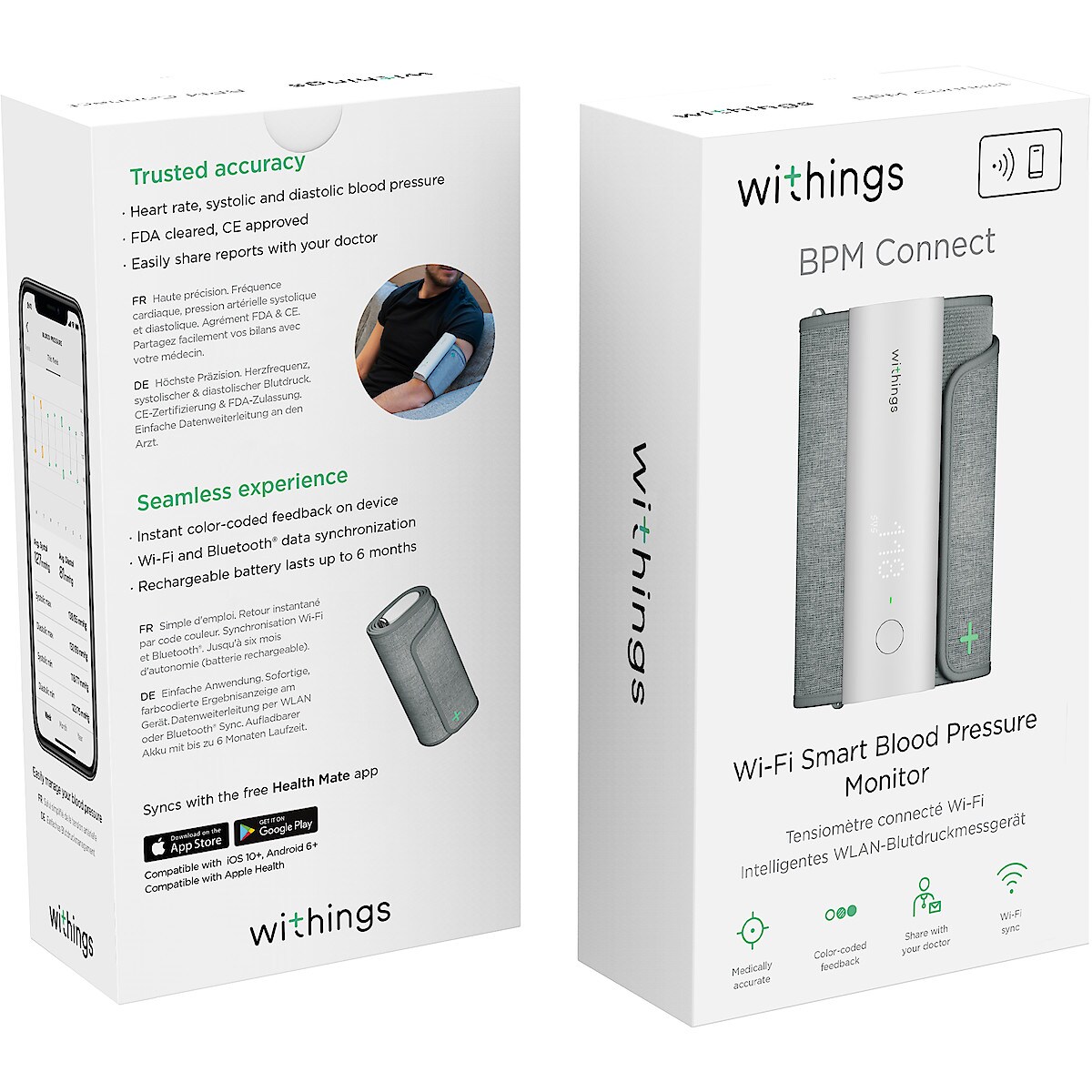 Withings Connect, blodtrykksmåler