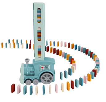 Elektriskt dominotåg, från 3 år