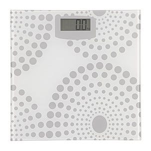 Henkilövaaka Circle valkoinen