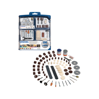 Dremel 724 universalt tilbehørssett, 150 deler