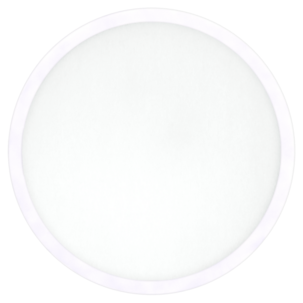 Rund taklampe LED dimbar, hvit