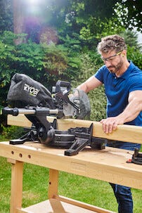 Ryobi RMS18254X-0 batteridrevet kapp- og gjærsag