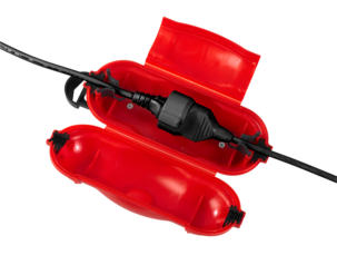 Skyddsbox för skarvsladdar