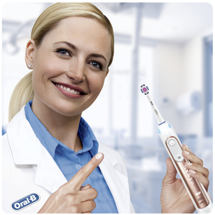 Sähköhammasharja Oral-B Genius 9000S Ruusukulta