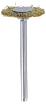 Dremel 535 messingbørste 19 mm, 2-pakning