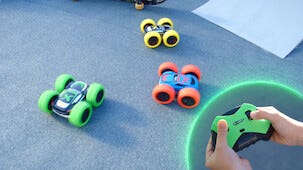 Radiostyrd stuntbil, Silverlit Exost 360 Cross, från 5 år