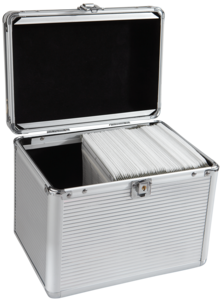 Aluminiumväska för CD/DVD