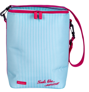 Kjølebag med blomstermønster, 11 liter