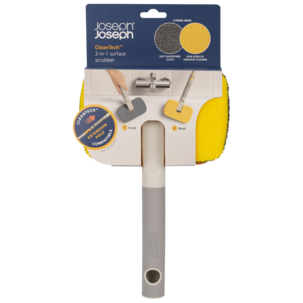 Joseph Joseph CleanTech 2in1 badrumsmopp, 18 cm