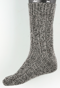 Raggsokker, melerte, 2 par