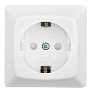 Cotech jordet stikkontakt enkel påvegg