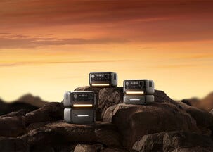 EcoFlow River 3 Max Plus Wireless kraftstasjon, 858 Wh, Qi2
