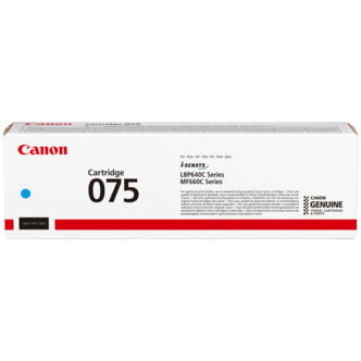 Canon 075 toner original, cyan