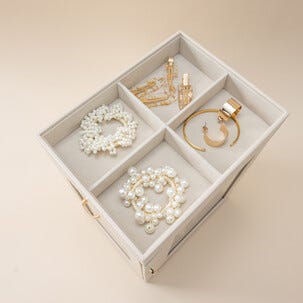 Smyckeskrin roterande