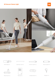 Xiaomi Mi Light skaftdammsugare